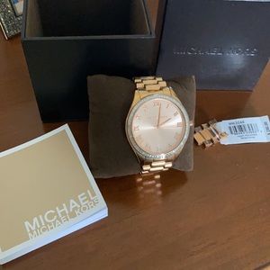 Michael Kors (MK3245) Rose Gold Watch. Originally $250.